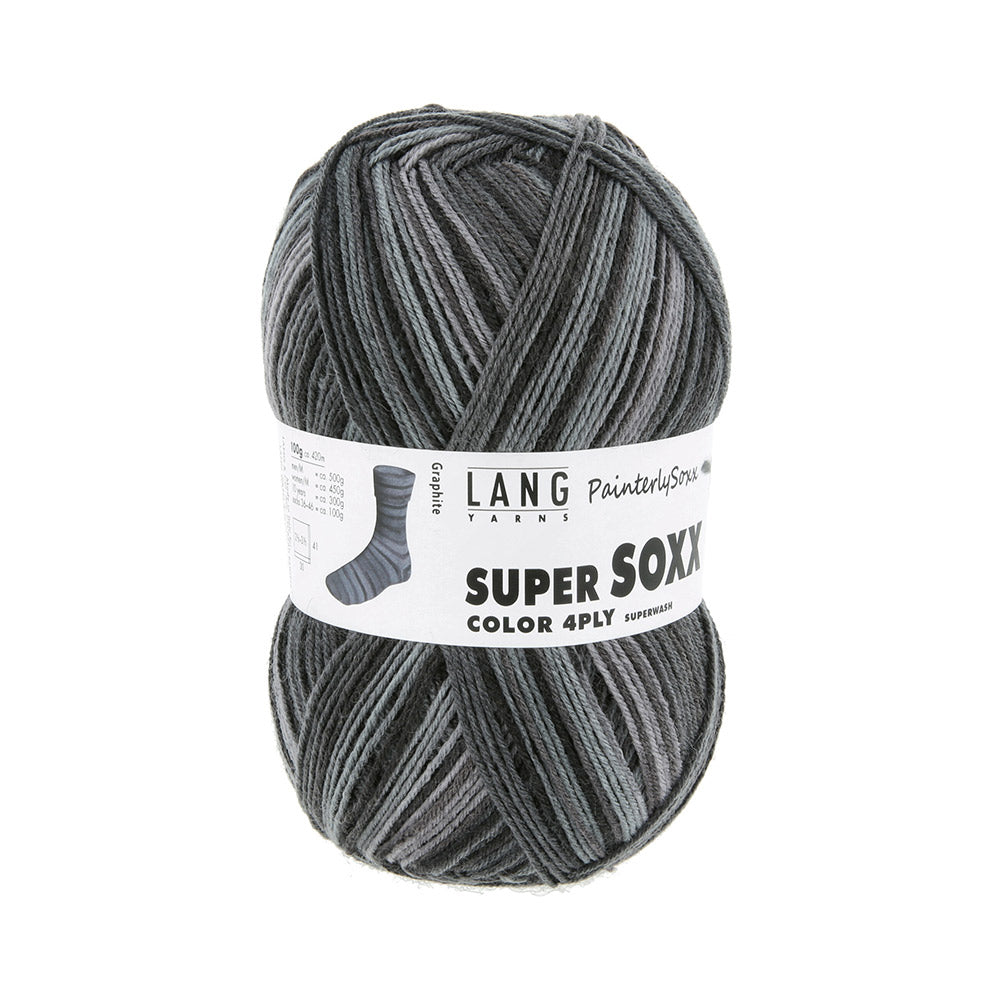 Langyarnssupersoxxcolor ply print — gemaakt met Lang Yarns Super Soxx Color 4-Fach