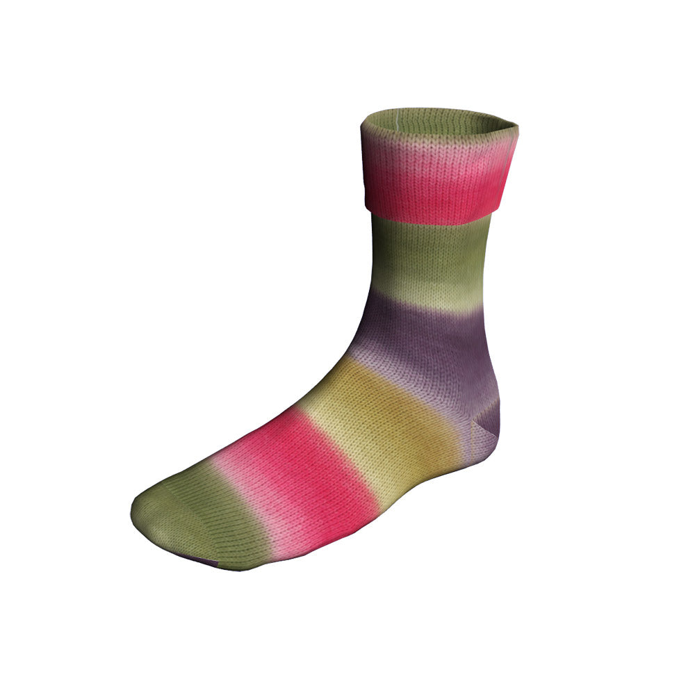 Langyarnssupersoxxcolor plycprint — gemaakt met Lang Yarns Super Soxx Color 4-PLY
