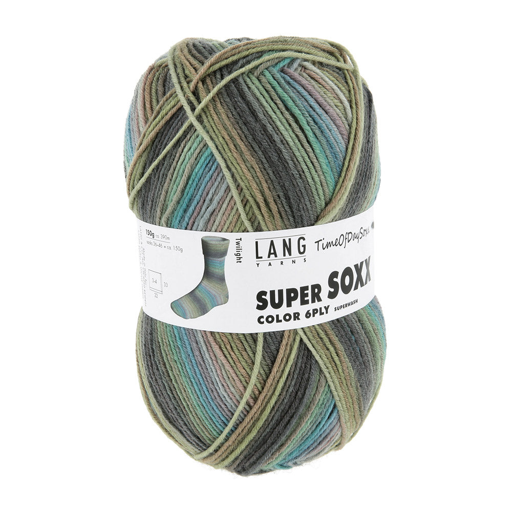 Langyarnssupersoxxcolor ply print — gemaakt met Lang Yarns Super Soxx Color 6-Fach