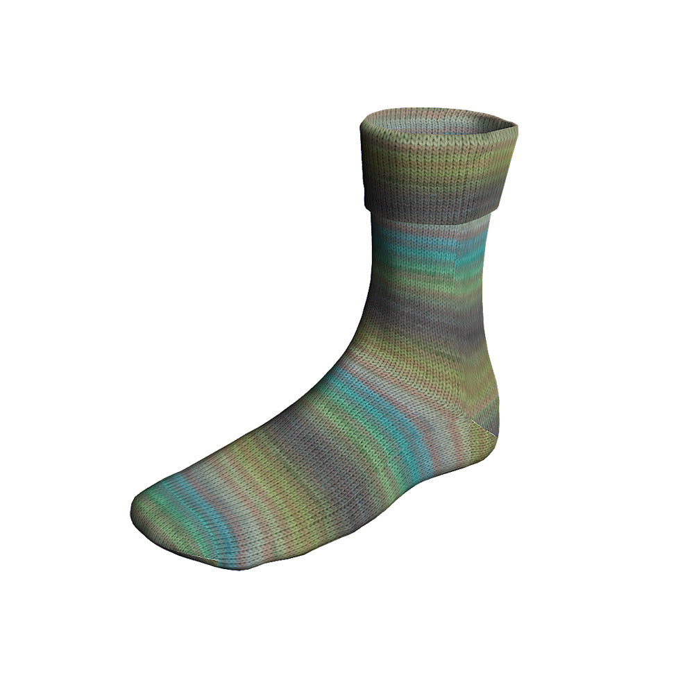 Langyarnssupersoxxcolor plycprint — gemaakt met Lang Yarns Super Soxx Color 6-Fach