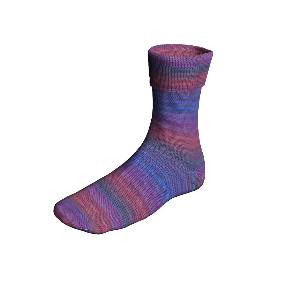 Langyarnssupersoxxcolor plycprint — gemaakt met Lang Yarns Super Soxx Color 6-Fach
