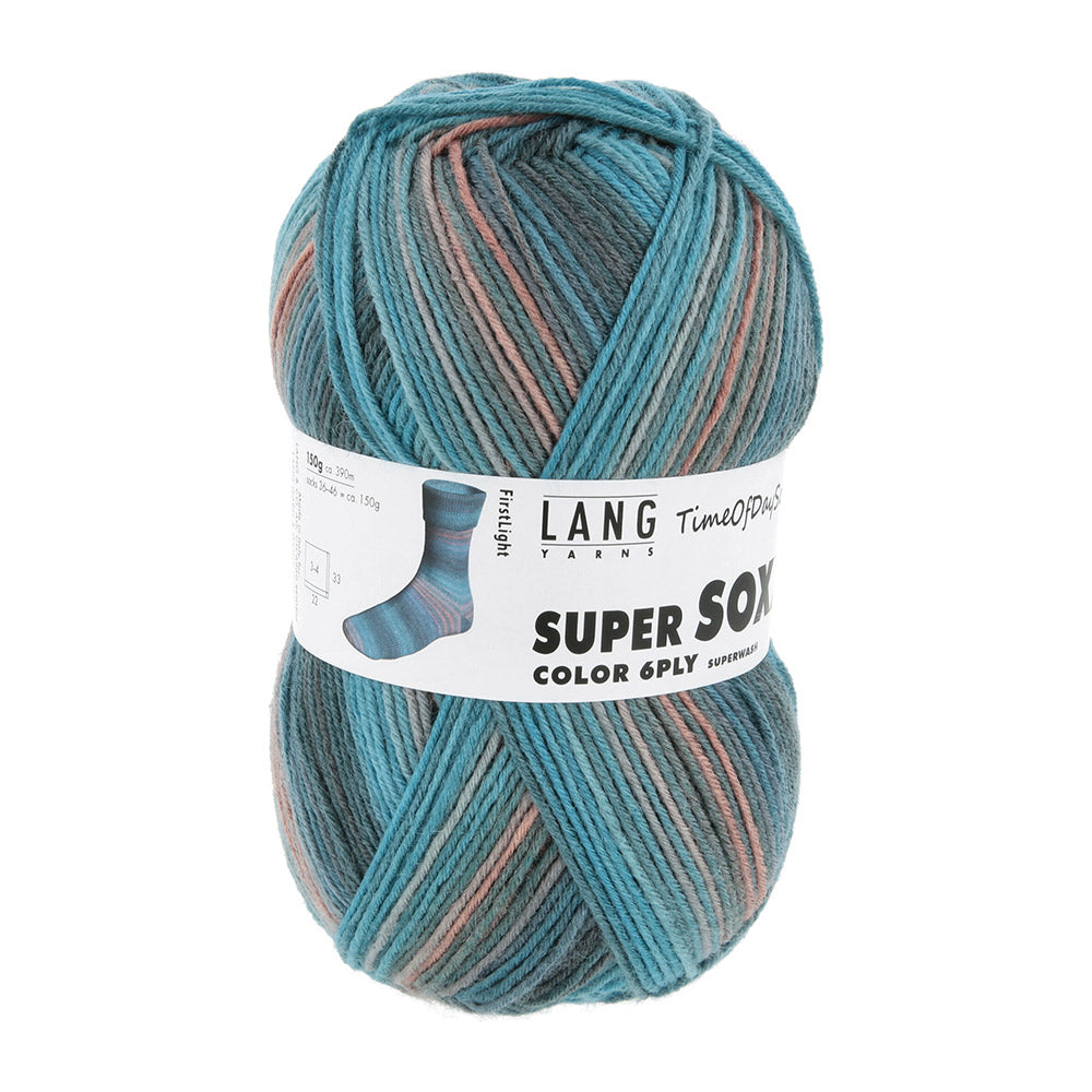 Langyarnssupersoxxcolor ply print — gemaakt met Lang Yarns Super Soxx Color 6-Fach