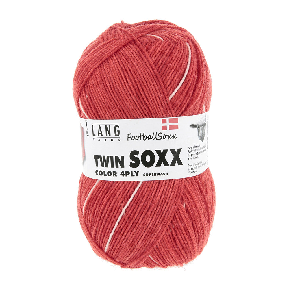 Lang Yarns Twin Soxx 4-draads FootballSoxx 909 0595 Denemarken