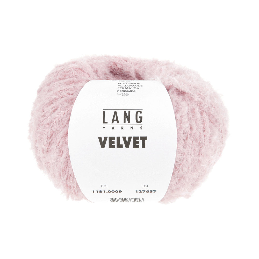 Lang Yarns Velvet 0009 Roze