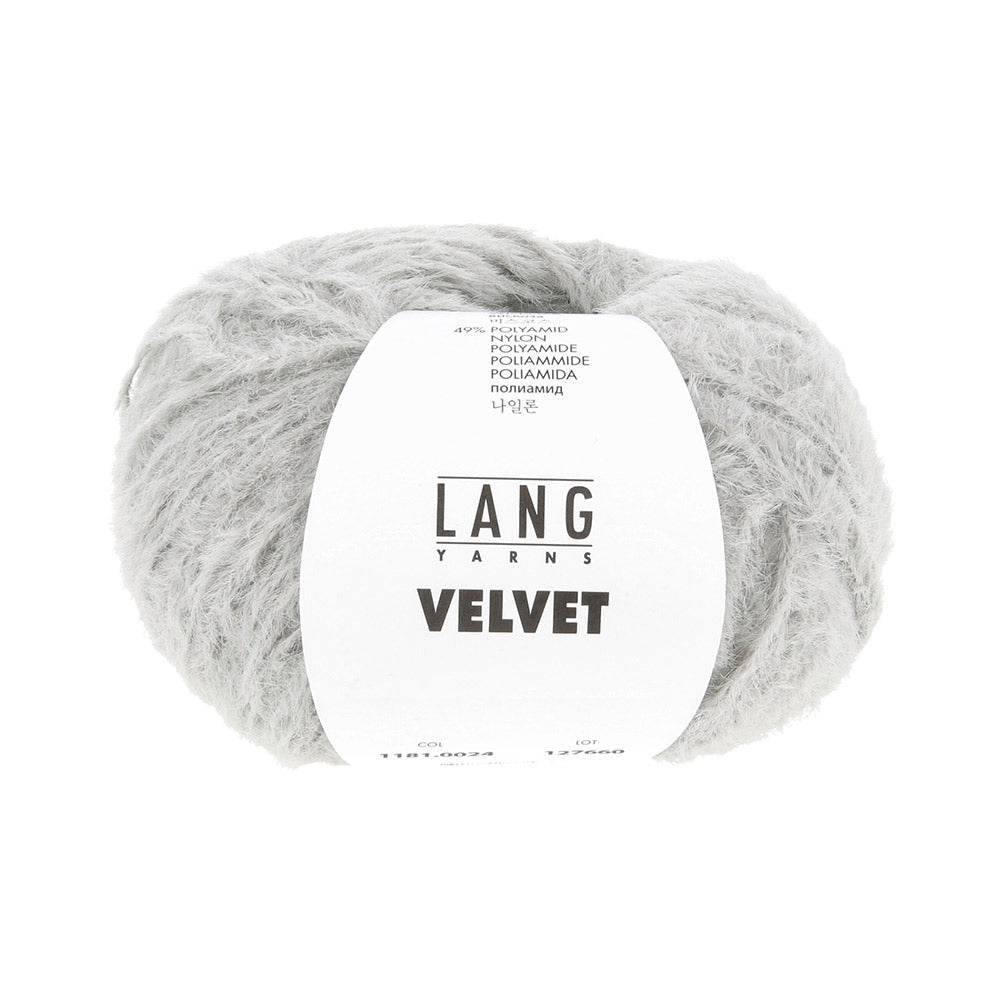 Lang Yarns Velvet 0024 Grijs