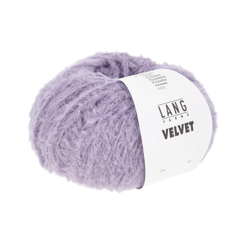 Langyarnsvelvet print — gemaakt met Lang Yarns Velvet