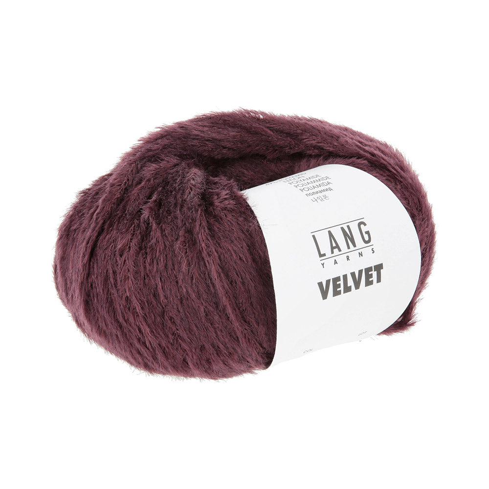 Langyarnsvelvet print — gemaakt met Lang Yarns Velvet
