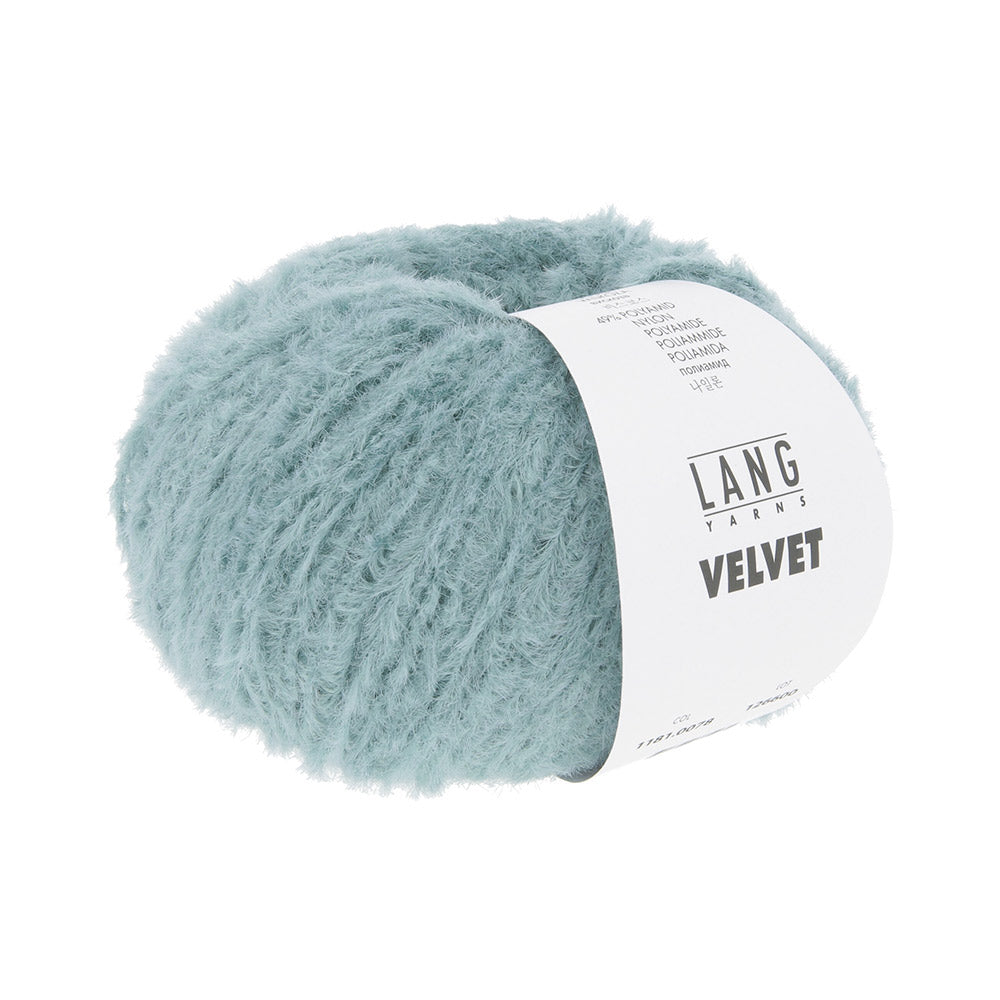 Langyarnsvelvet print — gemaakt met Lang Yarns Velvet