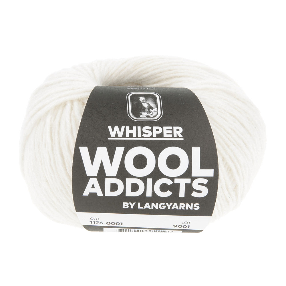 Lang Yarns Whisper 0001 Wit