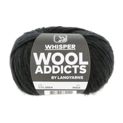 Lang Yarns Whisper 0004 Zwart