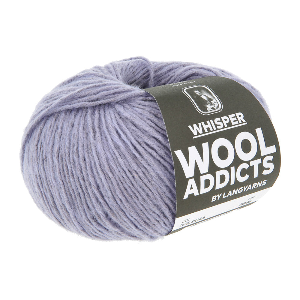Langyarnswhisper print — gemaakt met Lang Yarns Whisper