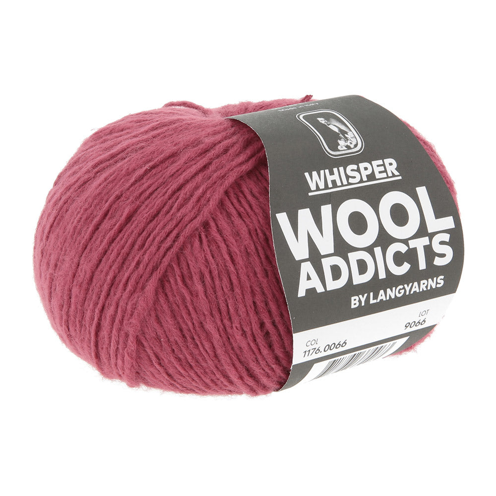 Langyarnswhisper print — gemaakt met Lang Yarns Whisper