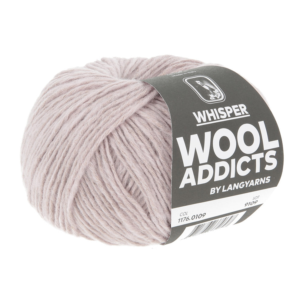 Langyarnswhisper print — gemaakt met Lang Yarns Whisper