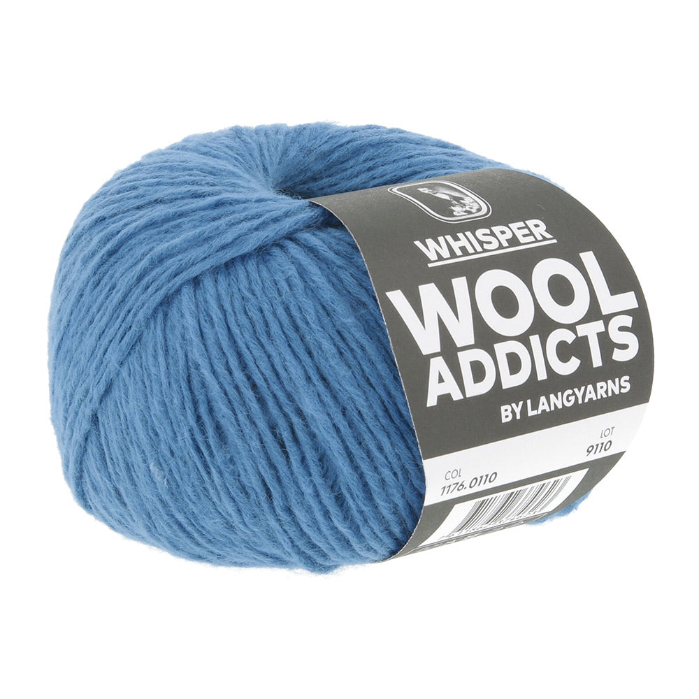 Langyarnswhisper print — gemaakt met Lang Yarns Whisper