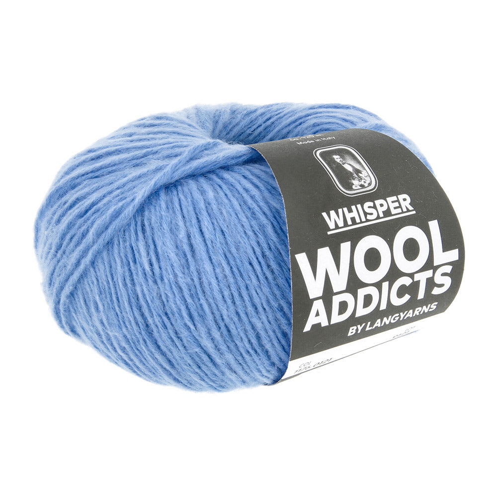 Langyarnswhisper print — gemaakt met Lang Yarns Whisper