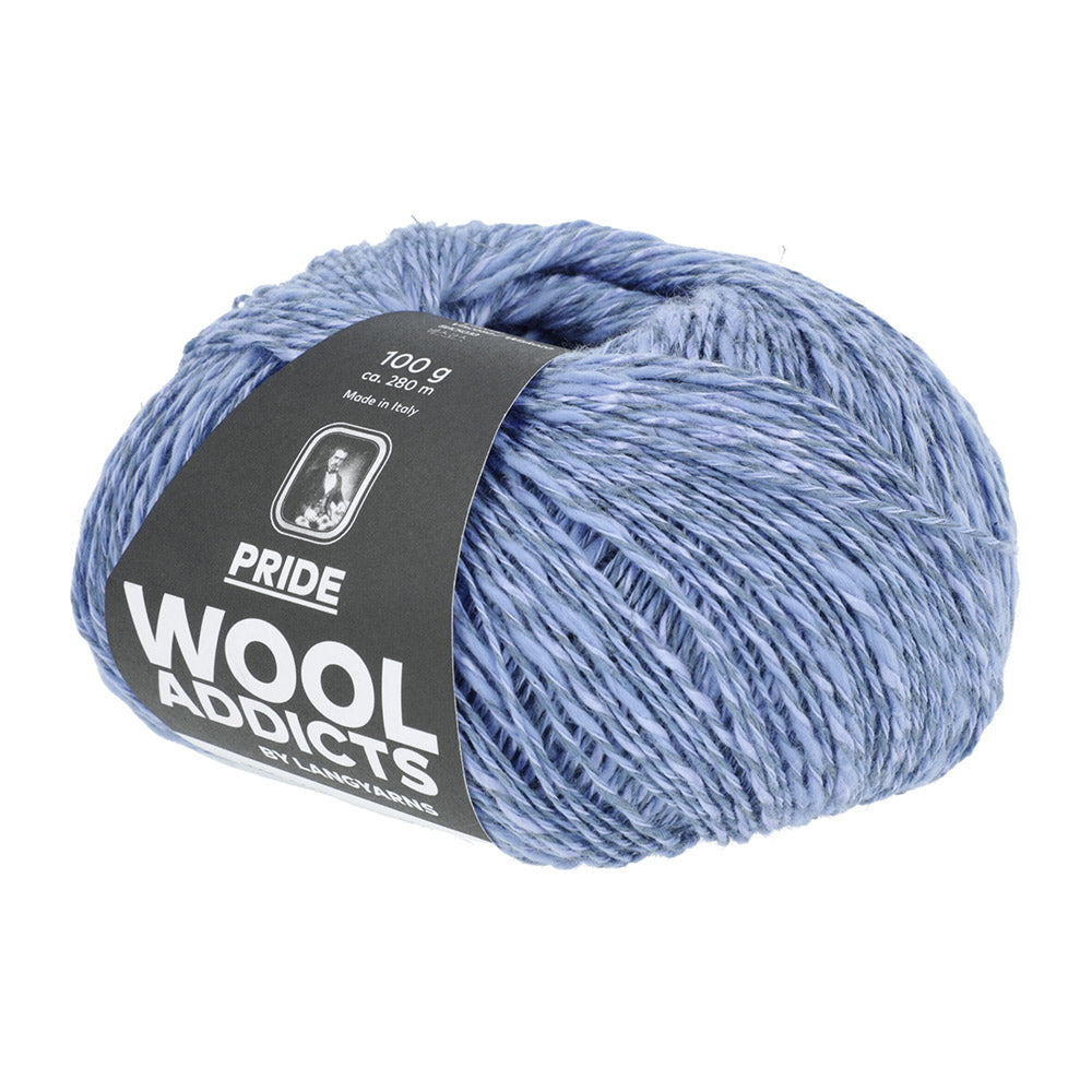 Langyarnspride print — gemaakt met Lang Yarns Wooladdicts Pride