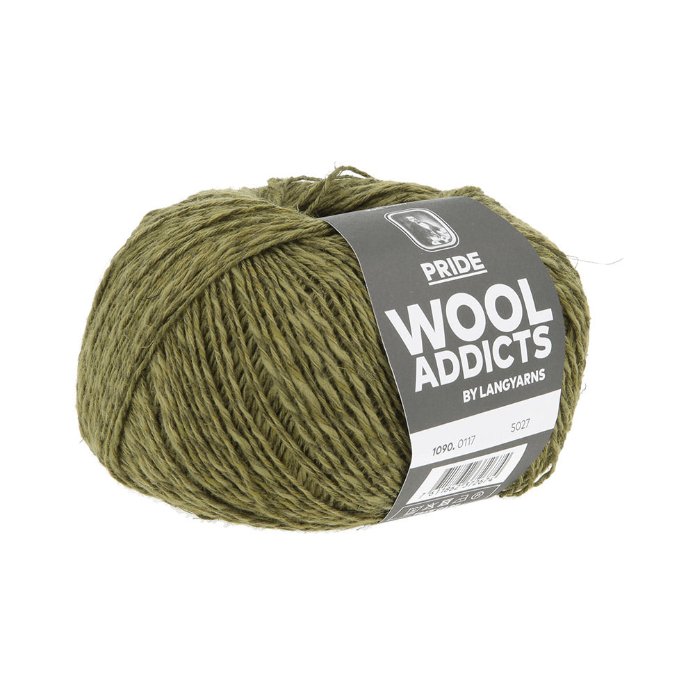 Langyarnspride print — gemaakt met Lang Yarns Wooladdicts Pride