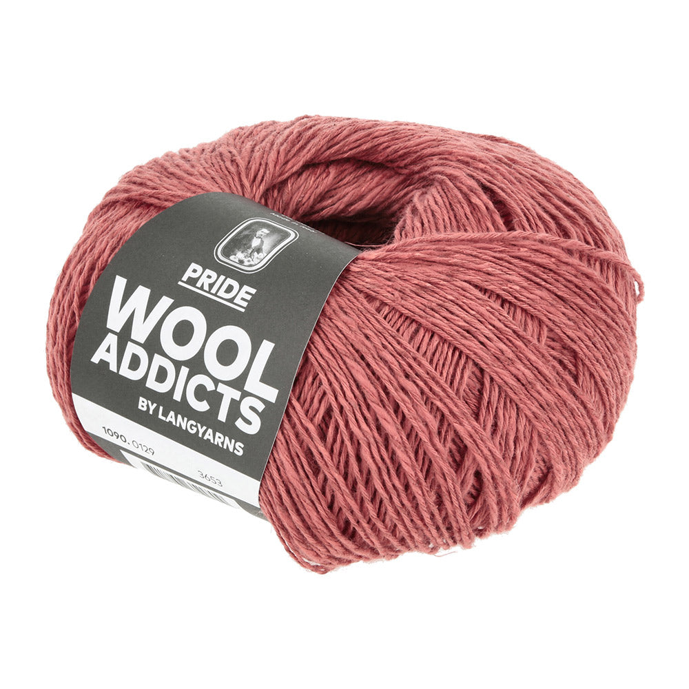 Langyarnspride print — gemaakt met Lang Yarns Wooladdicts Pride