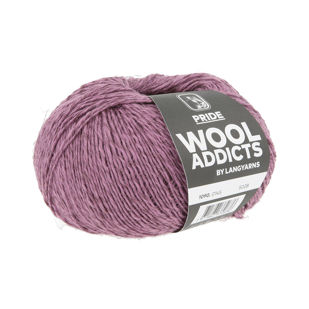 Langyarnspride print — gemaakt met Lang Yarns Wooladdicts Pride