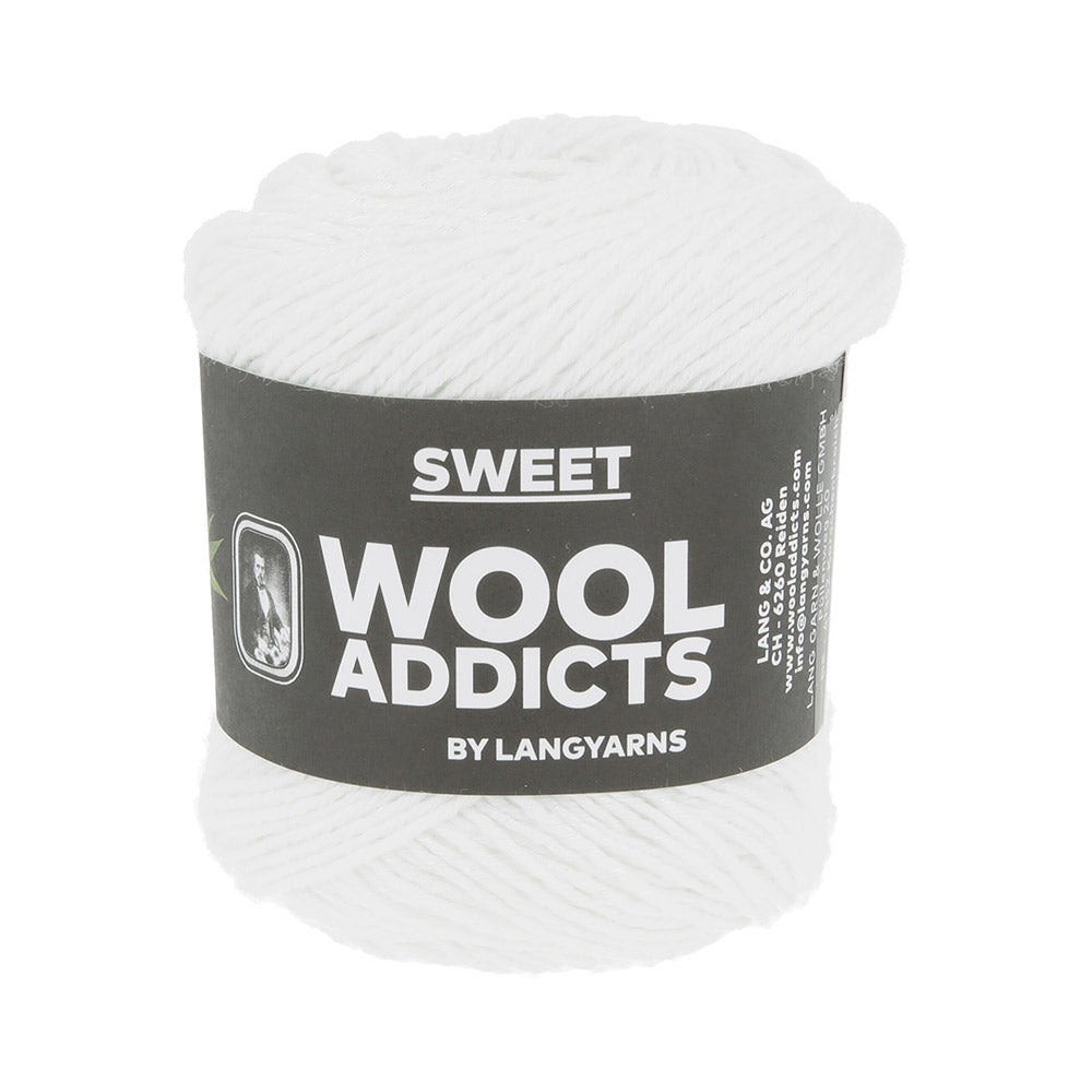 Lang Yarns Wooladdicts Sweet 0001 Wit