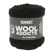 Lang Yarns Wooladdicts Sweet 0004 Zwart