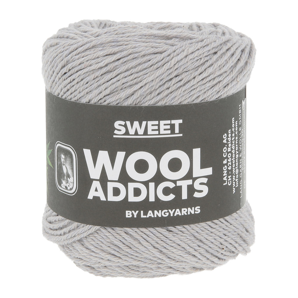 Lang Yarns Wooladdicts Sweet 0024 Grijs