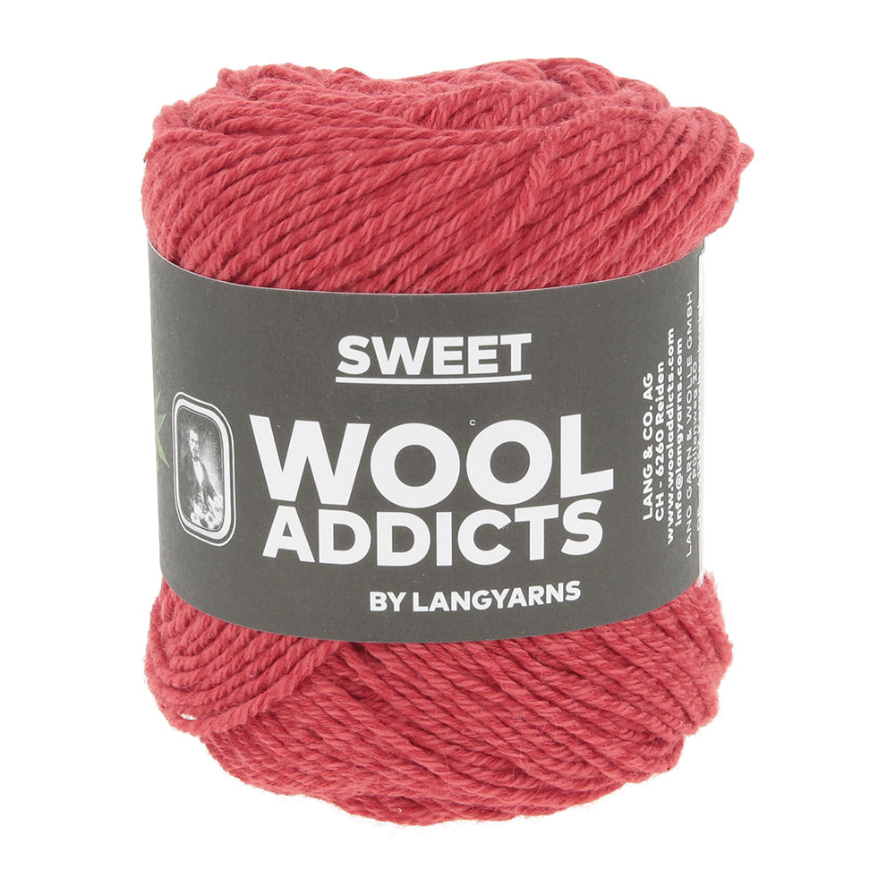 Lang Yarns Wooladdicts Sweet 0060 Rood
