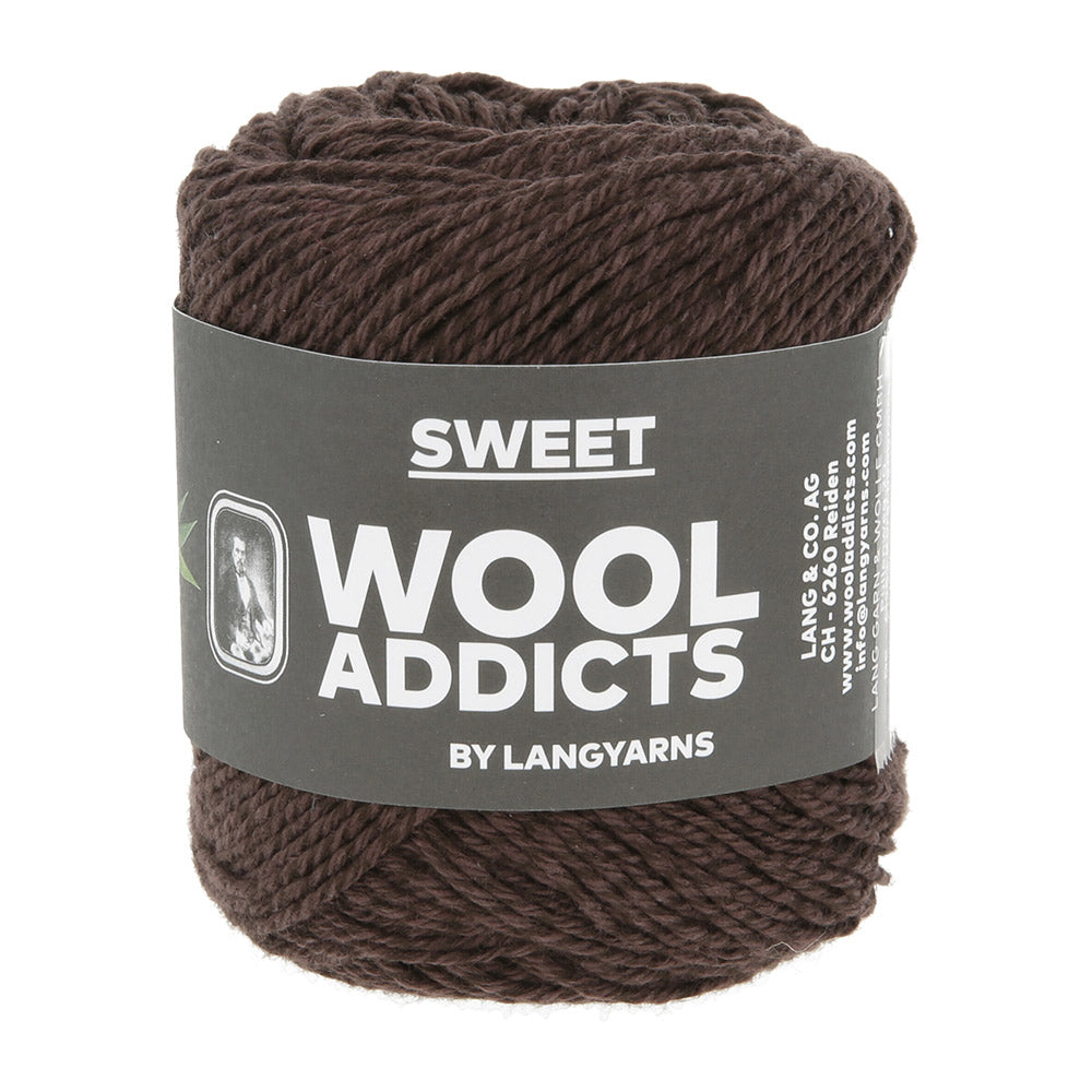 Lang Yarns Wooladdicts Sweet 0068 Espresso