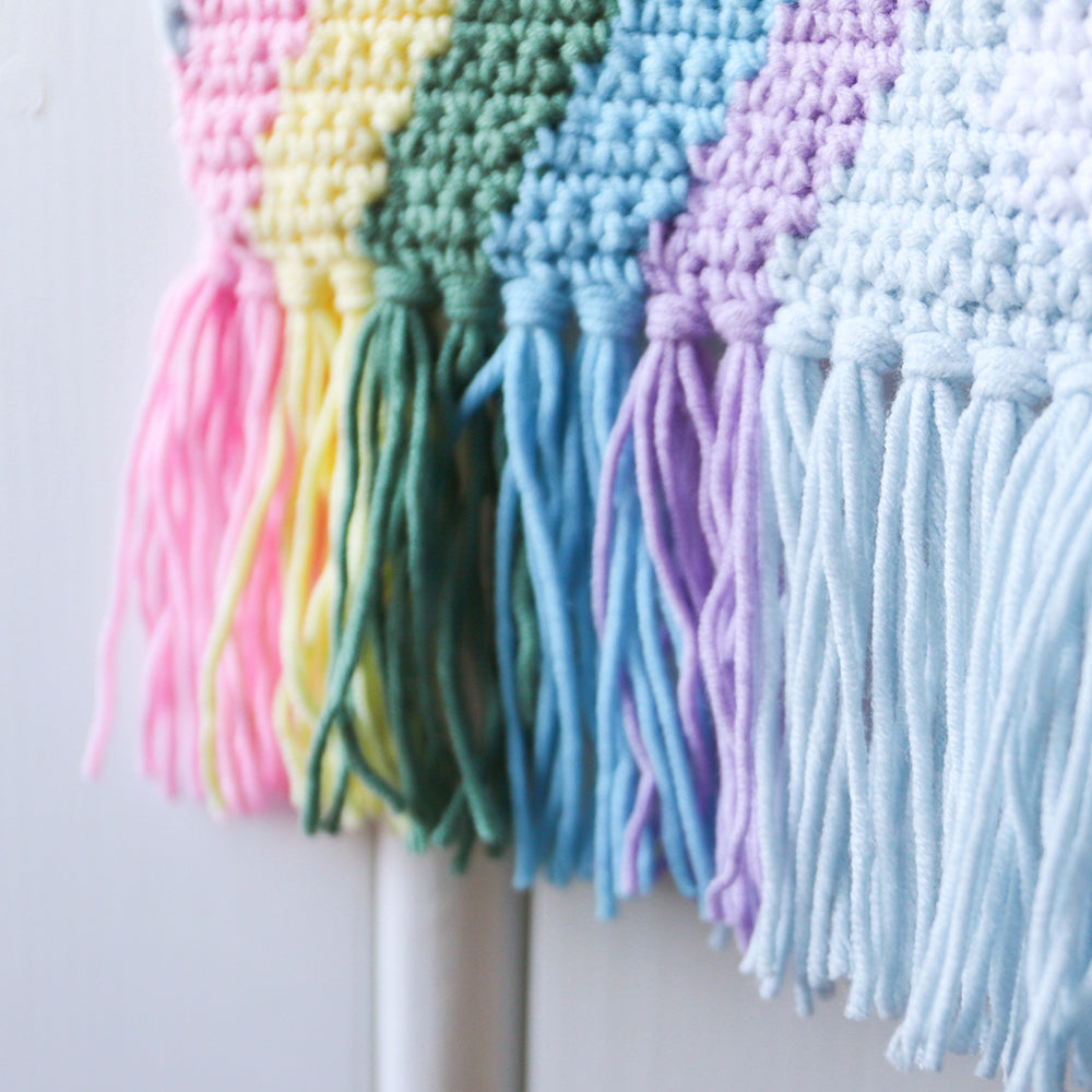 Spring — gemaakt met Lente Wandhanger Haakpakket (2)