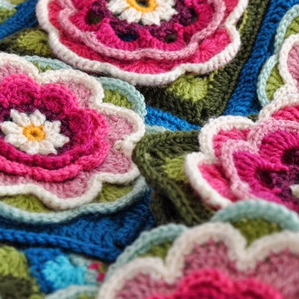 Lily pond blanket cal garenpakket — gemaakt met Lily Pond Blanket CAL