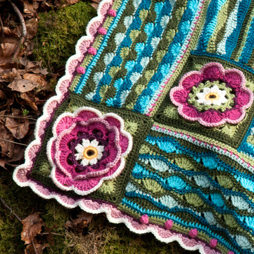 Lily orig — gemaakt met Lily Pond Blanket CAL