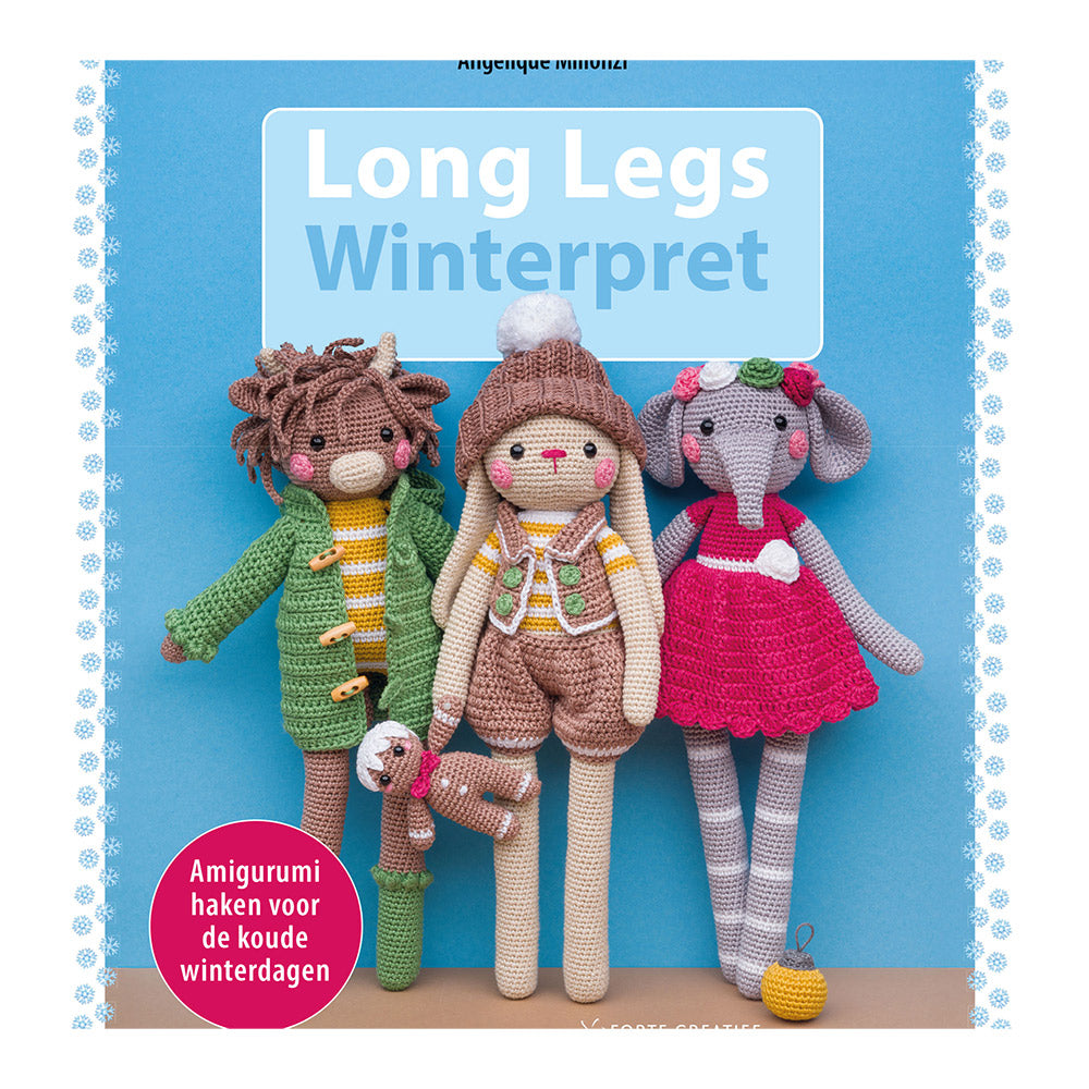Long Legs Winterpret Amigurumi Boek