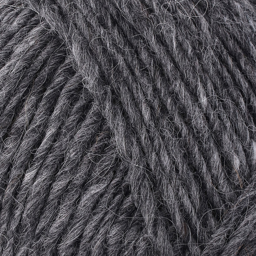 Istex Lopi Alafosslopi 0058 Dark Grey - detail van het garen