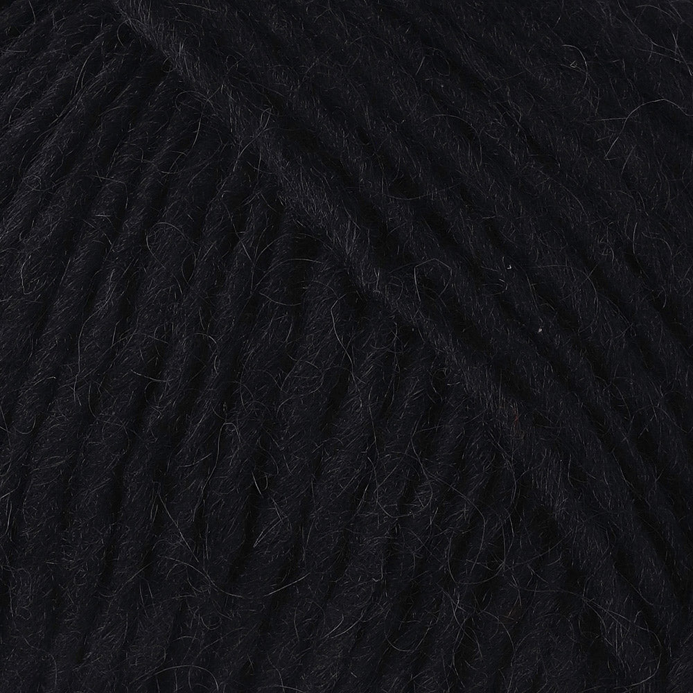 Istex Lopi Alafosslopi 0059 Black - detail van het garen