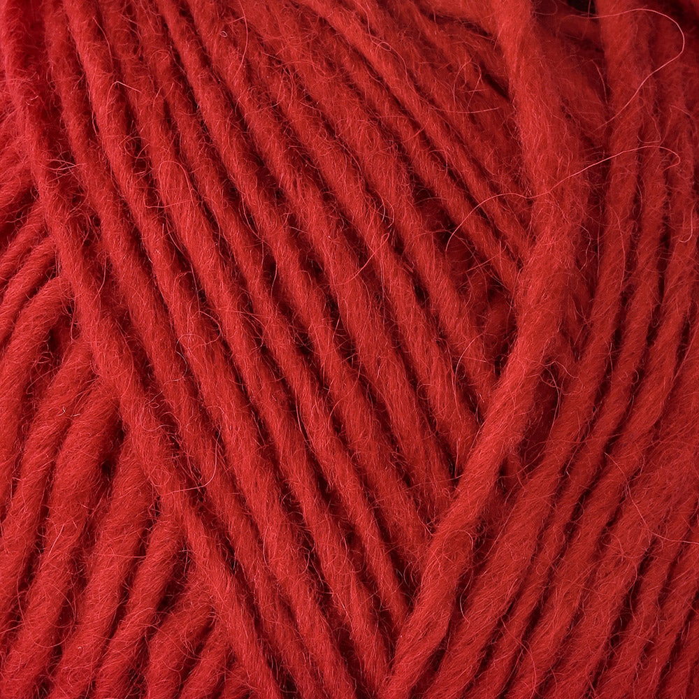 Istex Lopi Alafosslopi 0047 Happy Red - detail van het garen