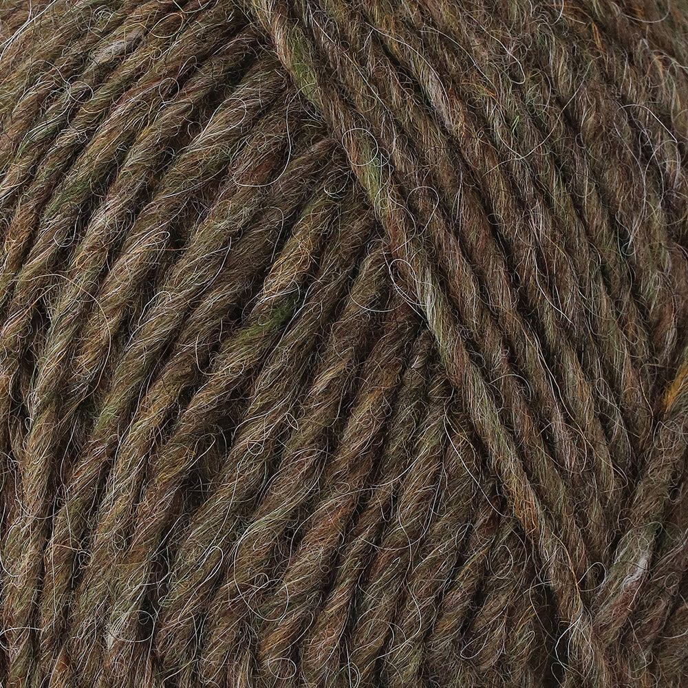 Istex Lopi Alafosslopi 1230 Highland Green - detail van het garen