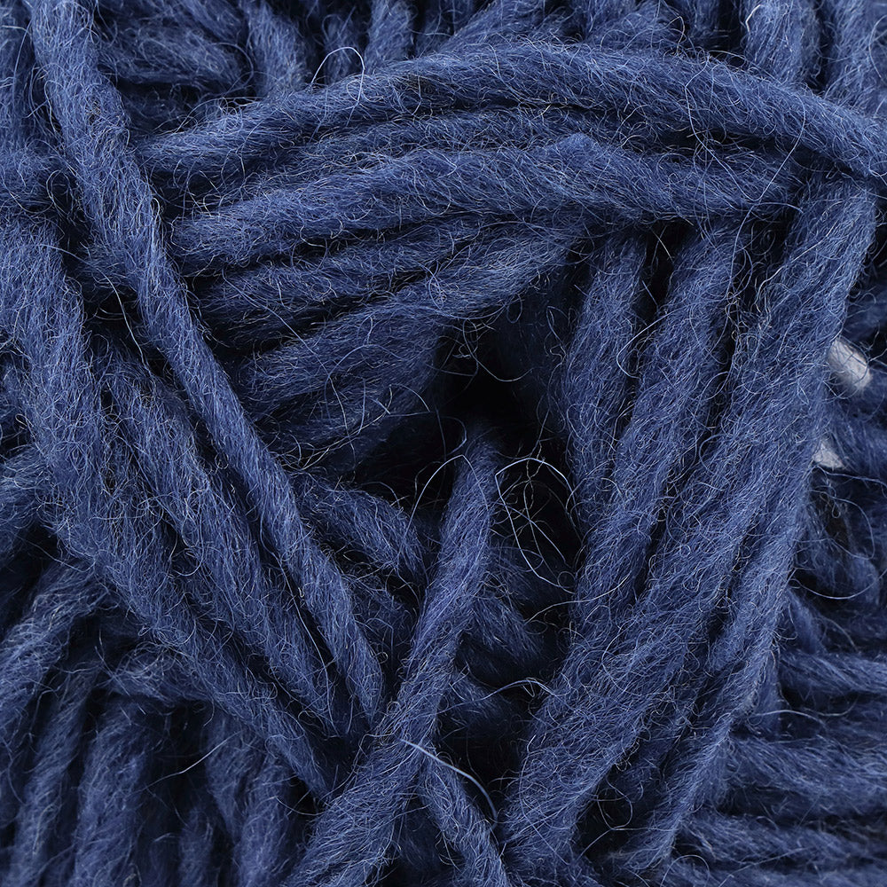 Istex Lopi Alafosslopi 1234 Blue Tweed - detail van het garen