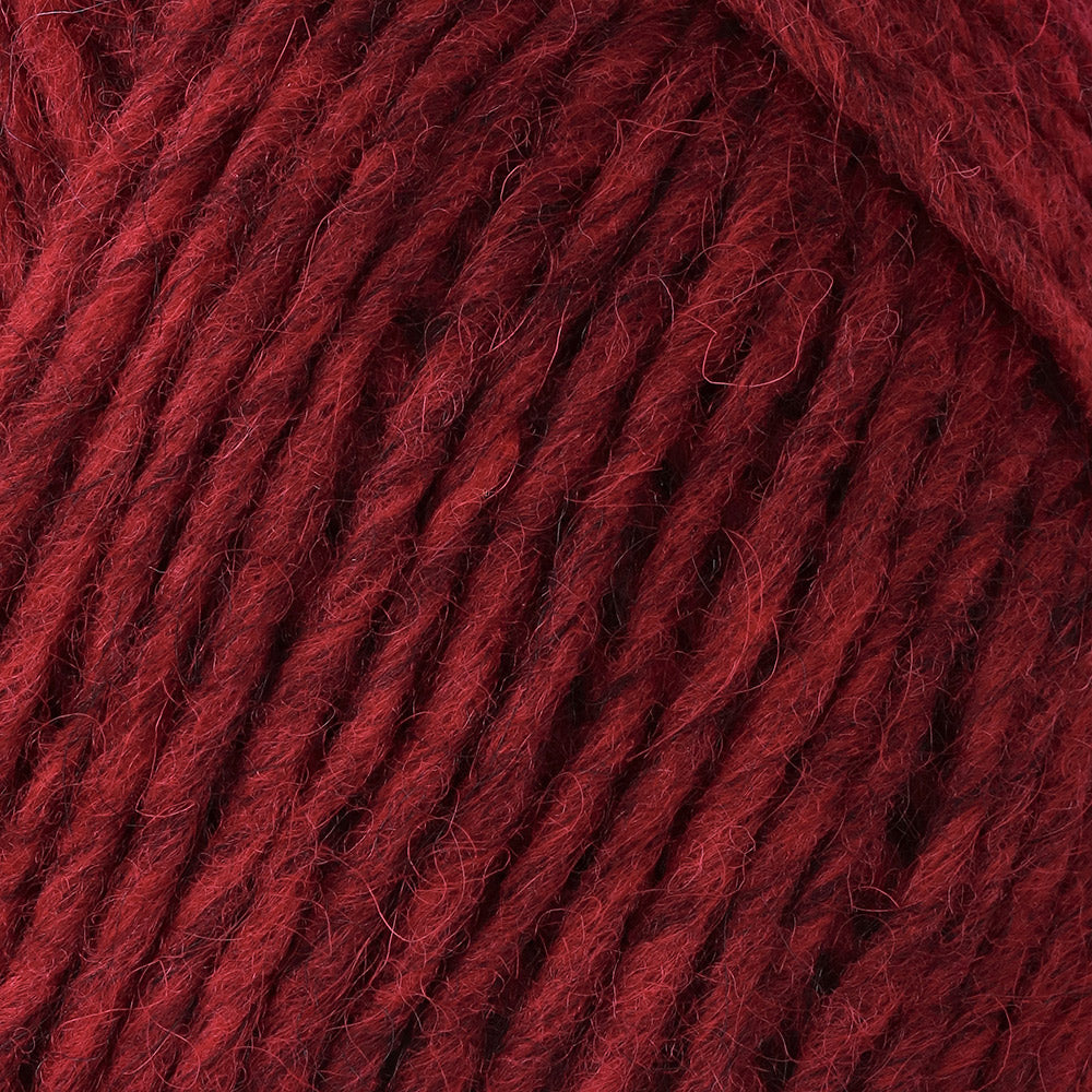 Istex Lopi Alafosslopi 1238 Dusk Red - detail van het garen