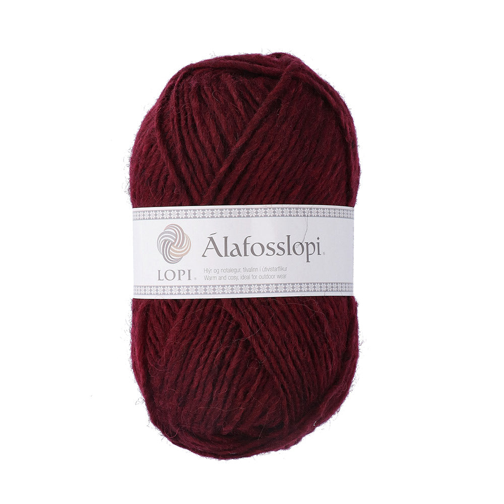 Istex Lopi Alafosslopi 1242 Oxblood Red - bol garen