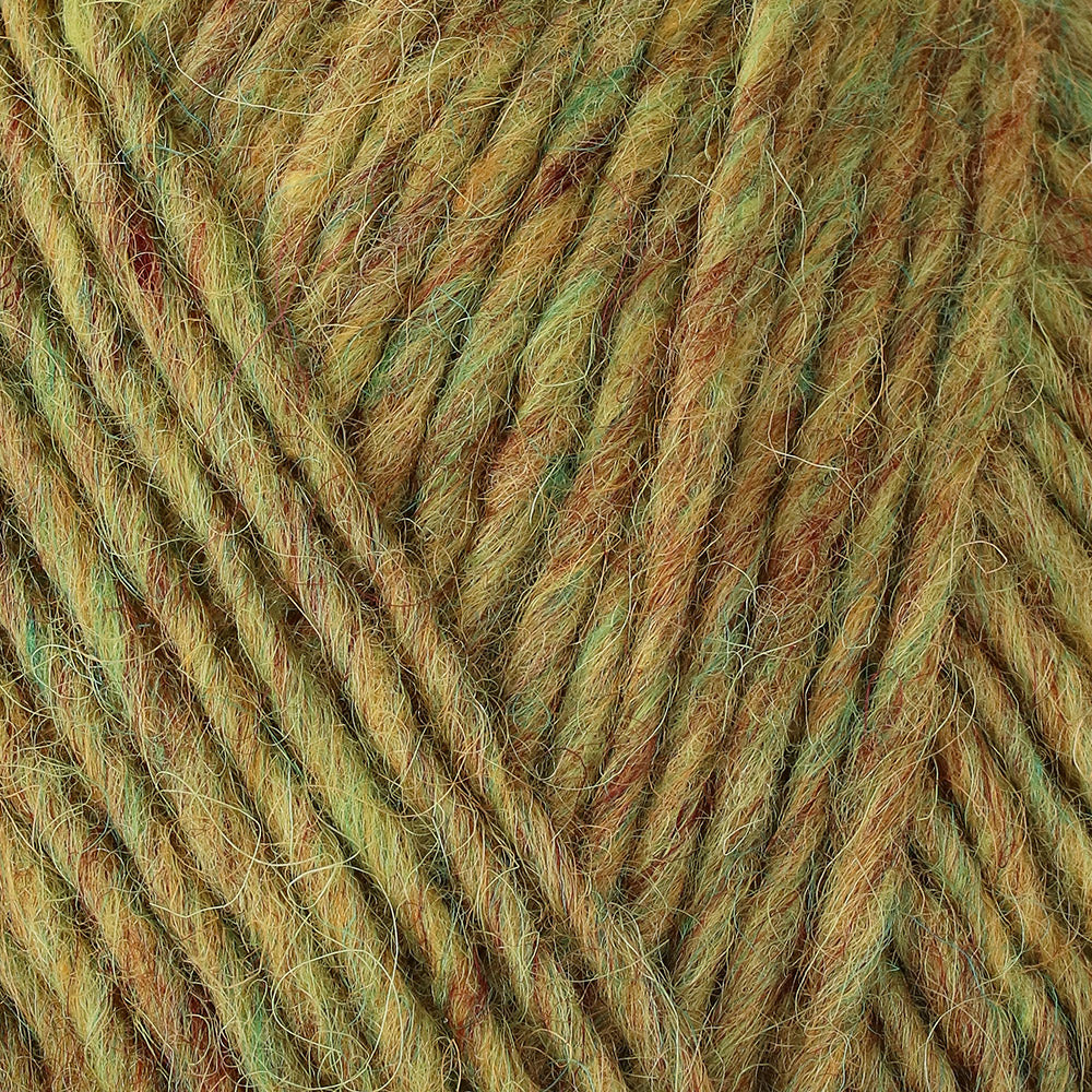 Istex Lopi Alafosslopi 9965 Chartreuse Green - detail van het garen