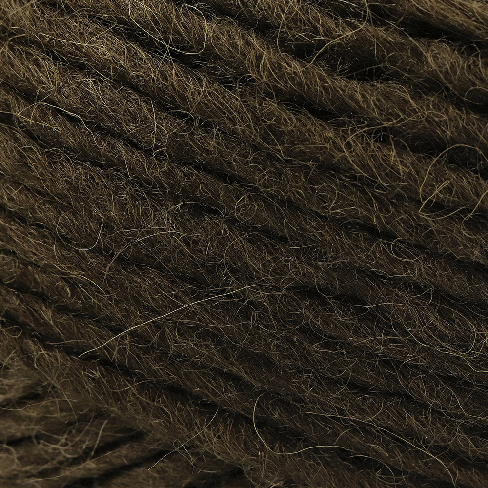 Istex Lopi Alafosslopi 9987 Dark Olive - detail van het garen
