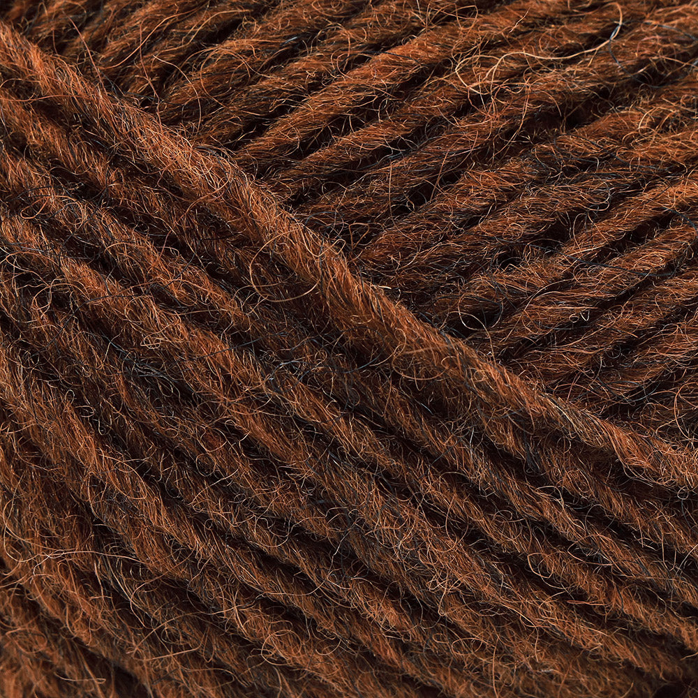 Istex Lopi Lettlopi 9427 Rust - detail van het garen