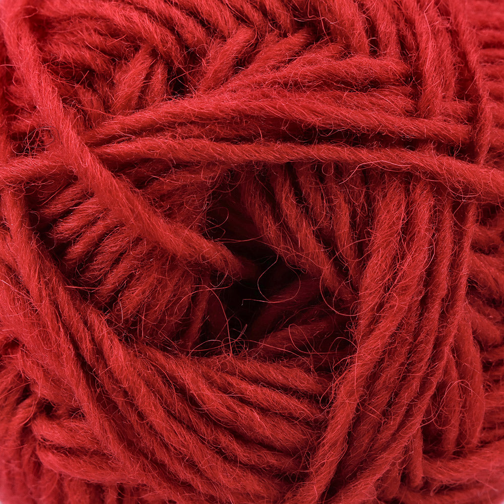 Istex Lopi Lettlopi 9434 Crimson Red - detail van het garen