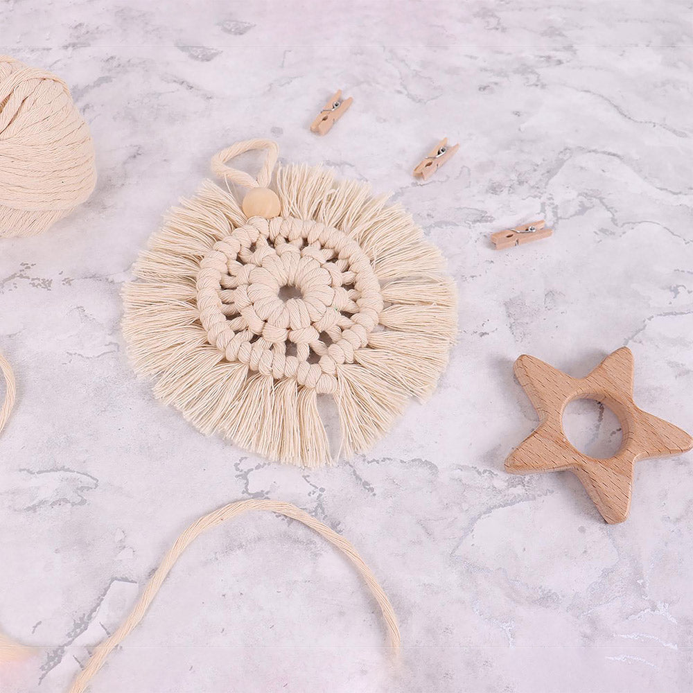 Macramé Kit Krans Natural Trimits (2)