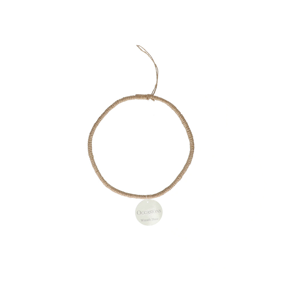 Macramé Kransbasis Jute 19 cm