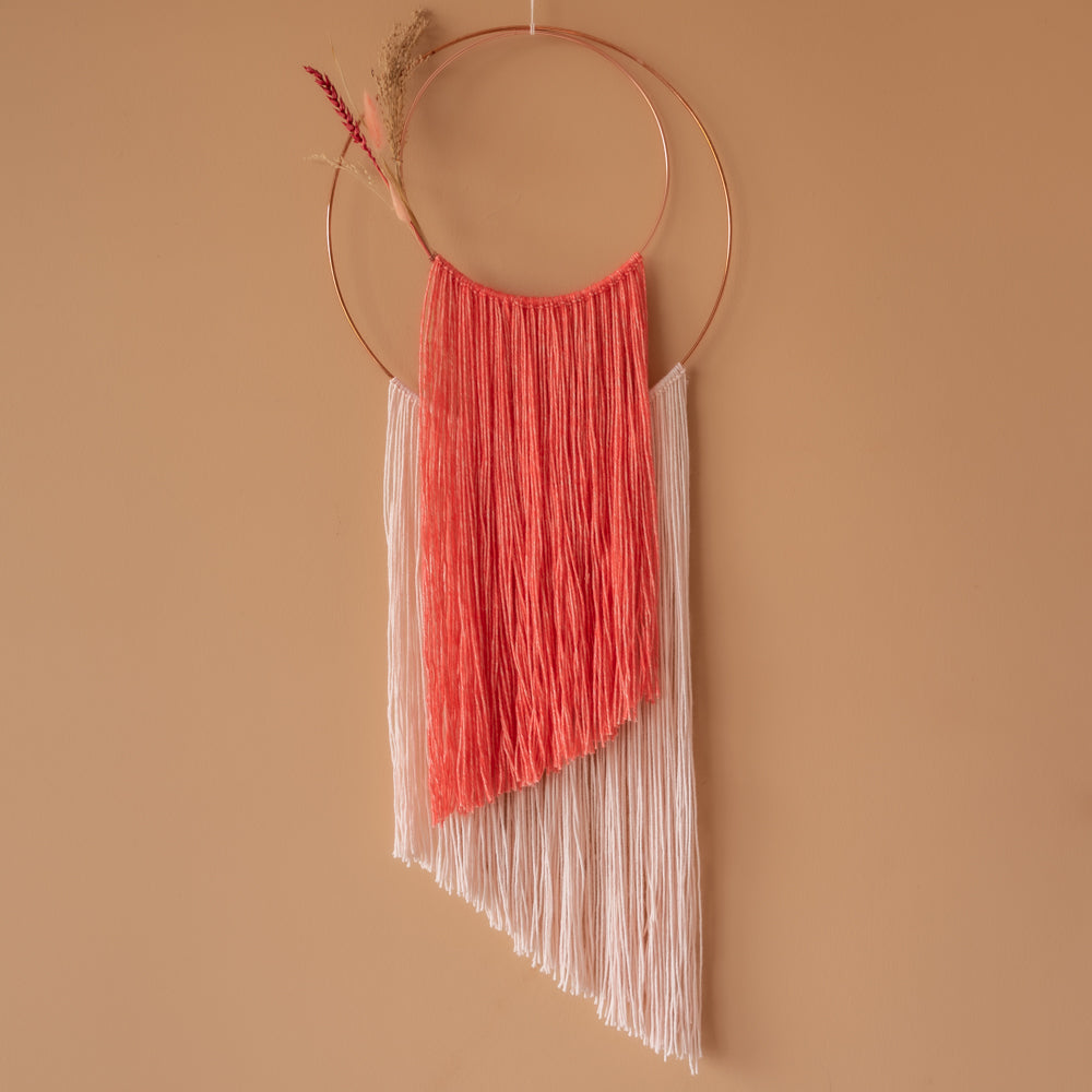 Macramé Patroon Yarn and Colors Double Trouble Wall Hanging 2.0