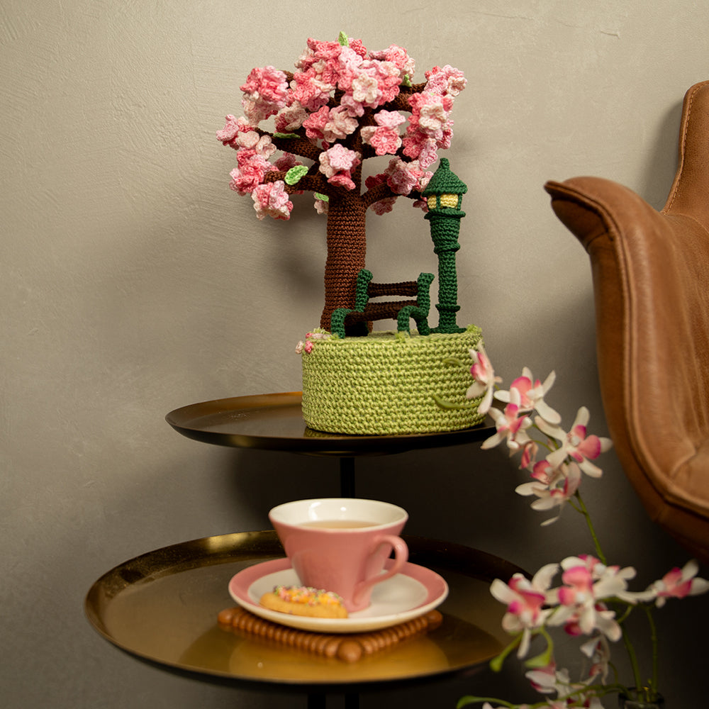 Meet me under the blossomtree — gemaakt met Meet me under the Blossomtree Haakpakket
