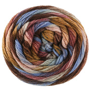Lana Grossa Meilenweit 100 Fontana 5452 sokkengaren in donkerbruin, blauw, mokka en meer - Lana Grossa Meilenweit 100 Fontana 5452 Donkerbruin/Blauw/Mokka/Grijsbruin/Taupe/Omber/Rozenhout/Grijsblauw