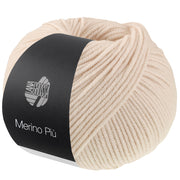 Lana Grossa Merino Piú 001 Lichtbeige - bol garen