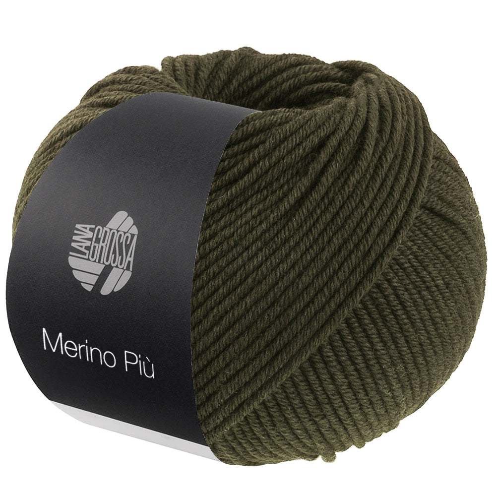 Lana Grossa Merino Piú 005 Nachtgroen - bol garen